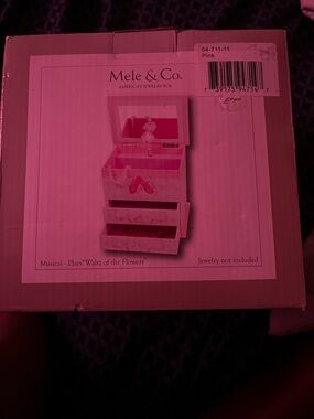 Pink Musical Jewelry Box
